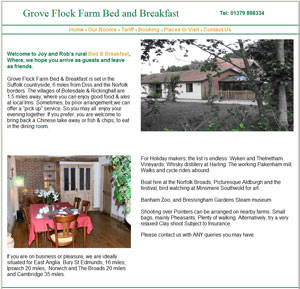 Grove Flock Farm Bed & Breakfast